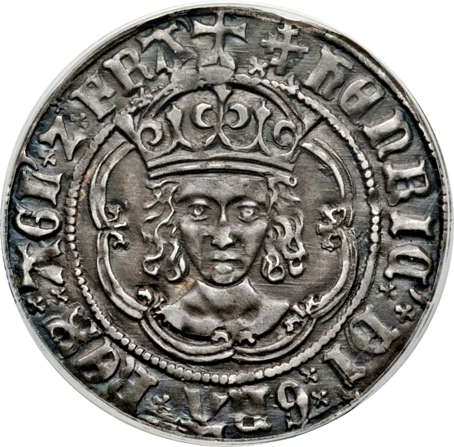 1 Groat - Henry VII facing bust; London obverse
