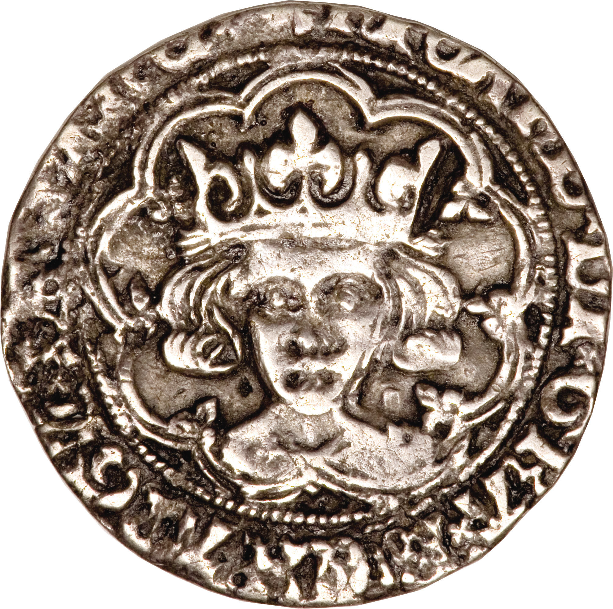 1 Groat - Richard III type 3; sun and rose obverse