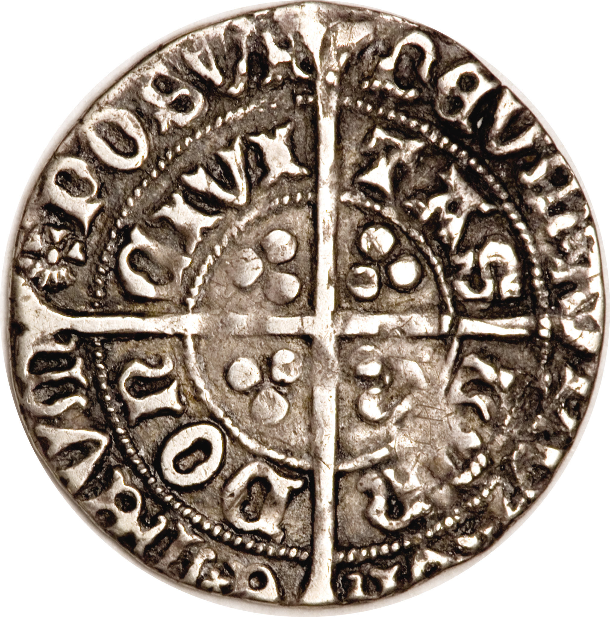 1 Groat - Richard III type 3; sun and rose