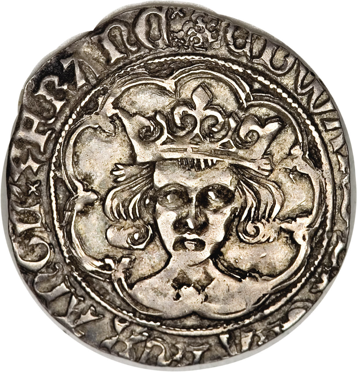 1 Groat - Edward IV 2nd reign obverse