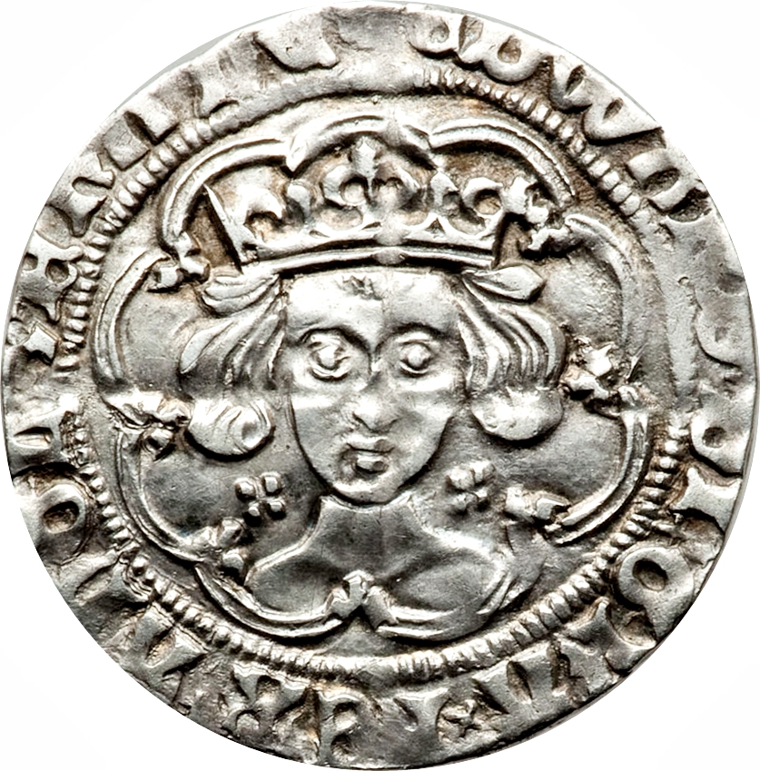 1 Groat - Edward IV light coinage obverse