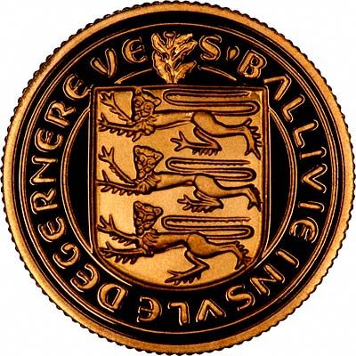 Guernsey 1 Pound - Elizabeth II Gold Proof Issue obverse