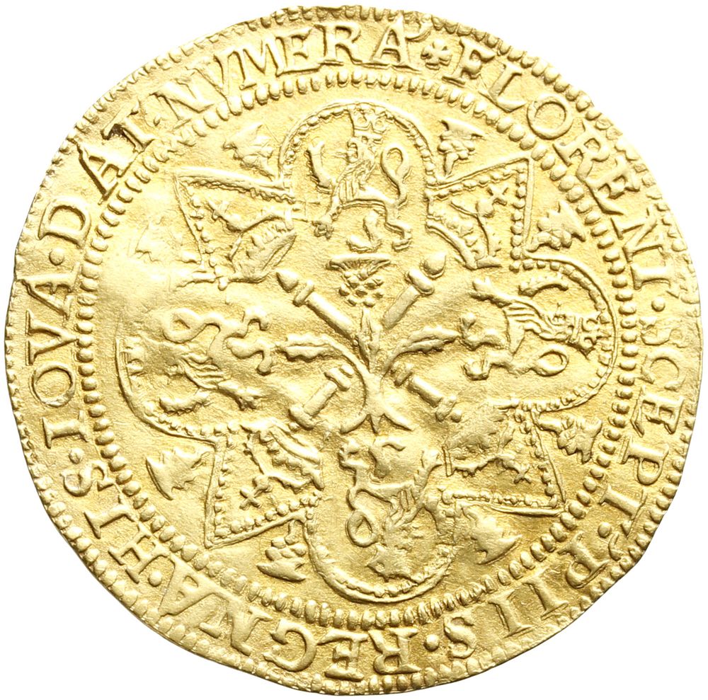 Scotland 1 Thistle Noble - James VI 5th Coinage