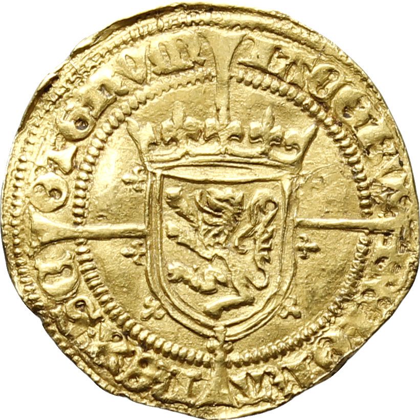 Scotland ½ Rider - James III Issue of 1475-83, Type II obverse