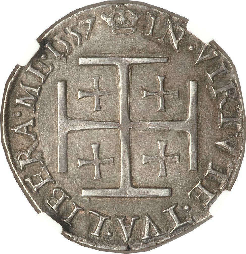 Scotland 1 Testoon - Mary I 1st Period, Type IIIa
