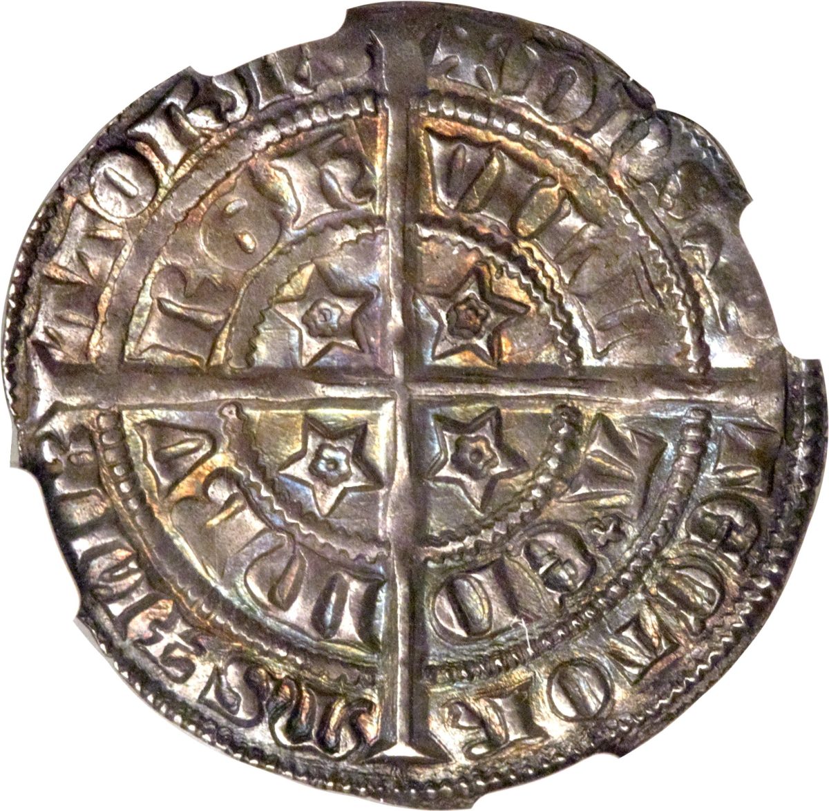 Scotland 1 Groat - David II 2nd Coinage, Class A