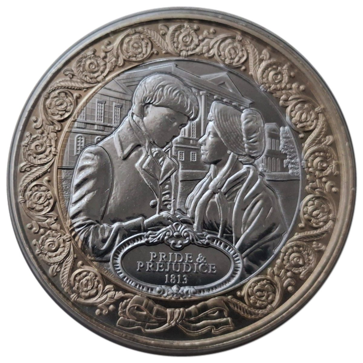 Isle of Man 2 Pounds - Charles III Jane Austen - Pride & Prejudice