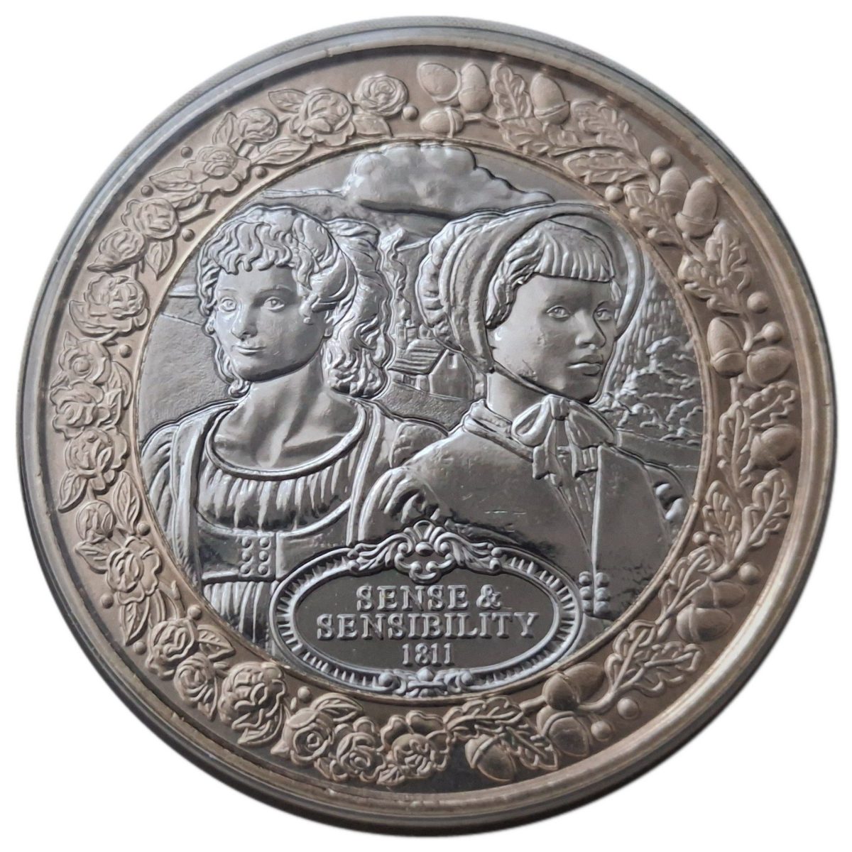 Isle of Man 2 Pounds - Charles III Jane Austen - Sense & Sensibility