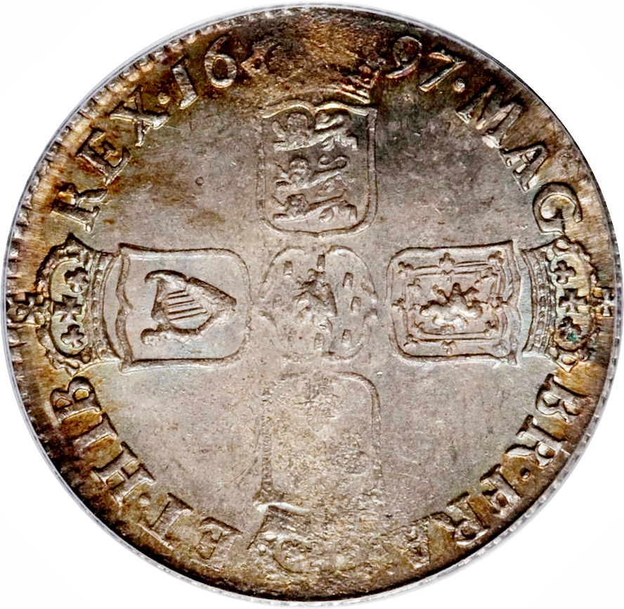 1 Shilling - William III 1st bust