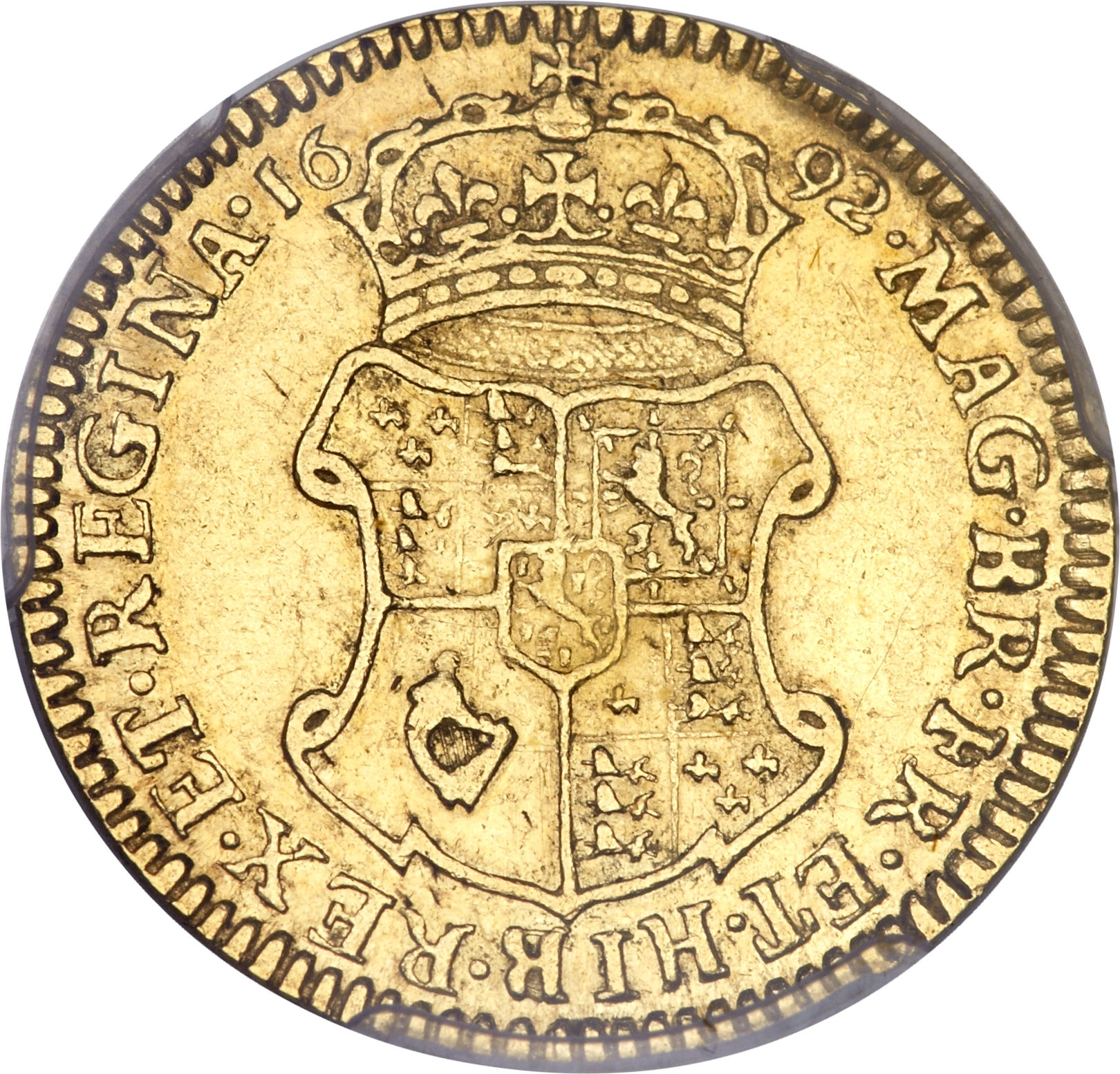 ½ Guinea - William and Mary 2nd busts