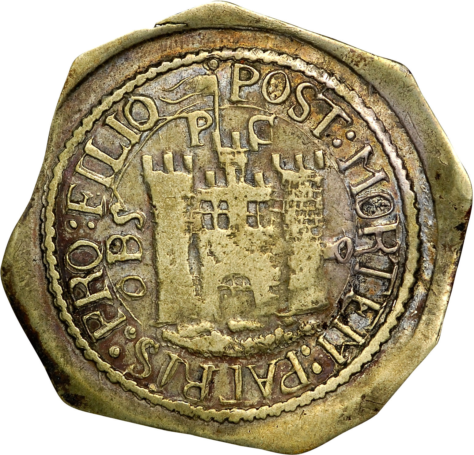 1 Shilling - Charles II Pontefract siege coinage