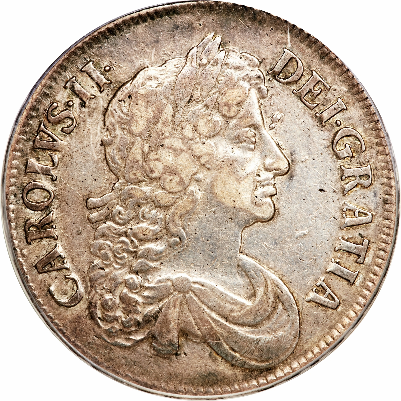 1 Crown - Charles II 3rd bust obverse