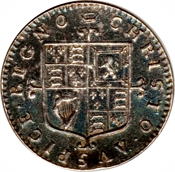 1 Penny - Charles II 2nd bust; Milled coinage