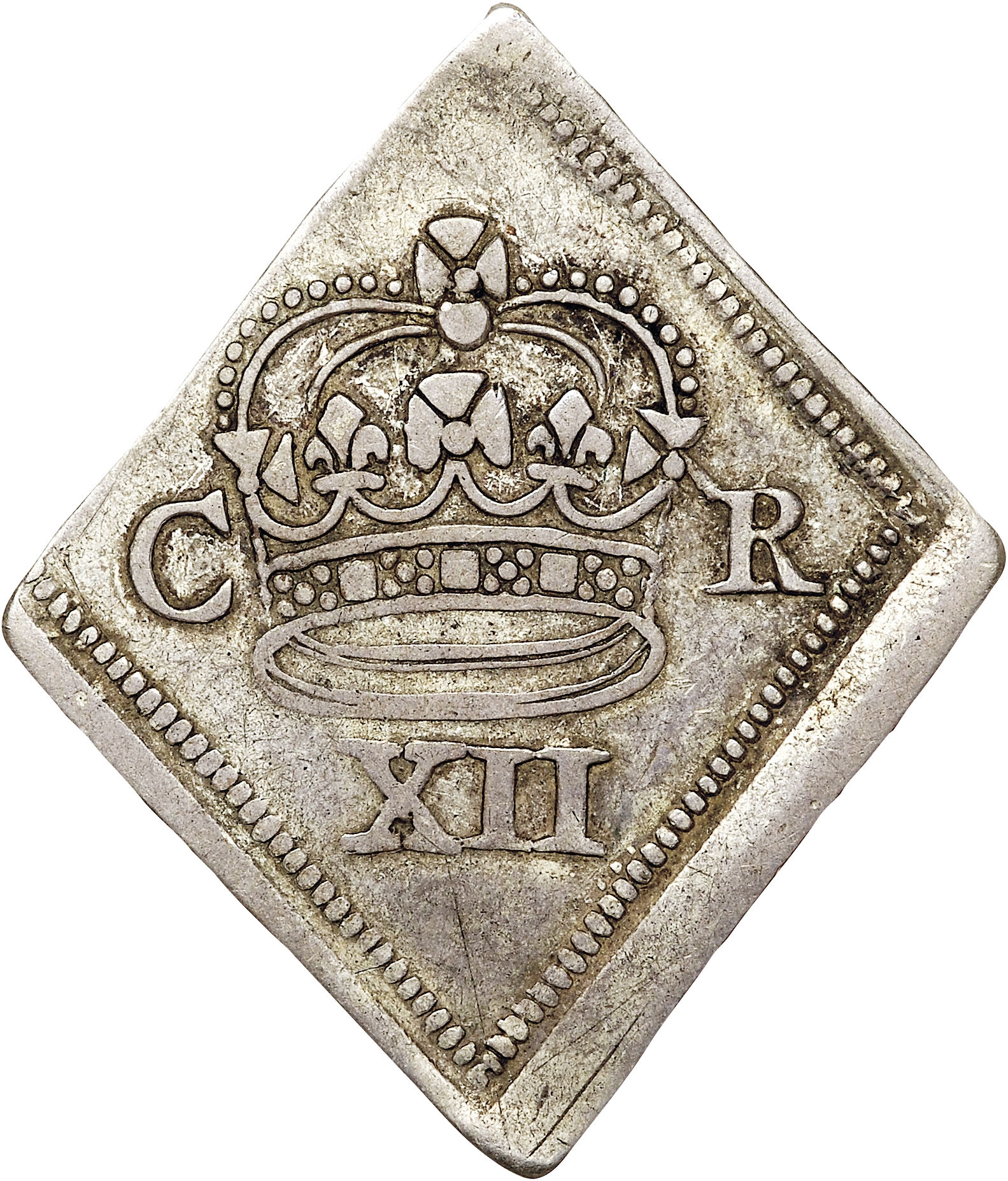 1 Shilling - Charles I Newark siege coinage obverse