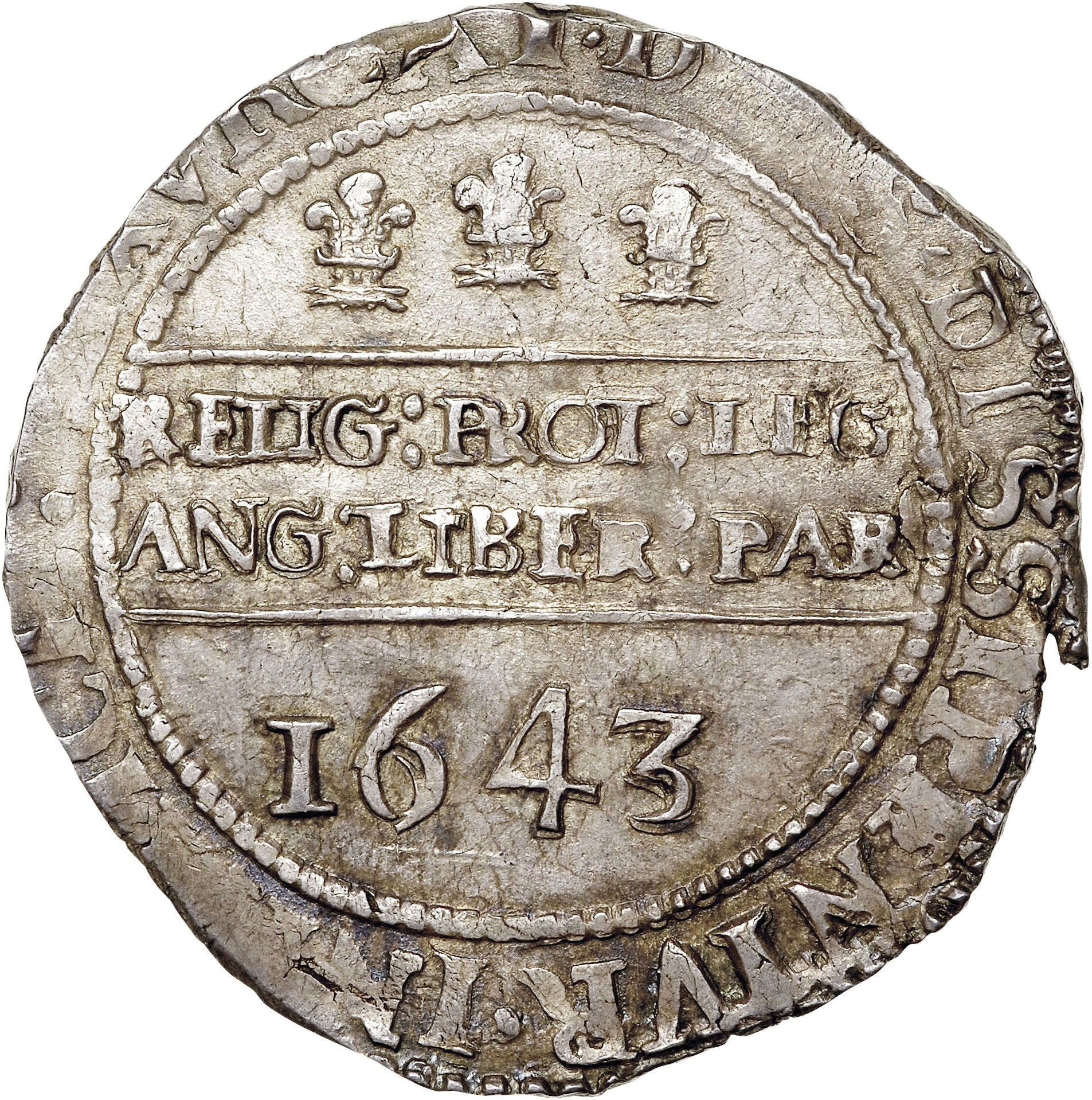 ½ Crown - Charles I Oxford