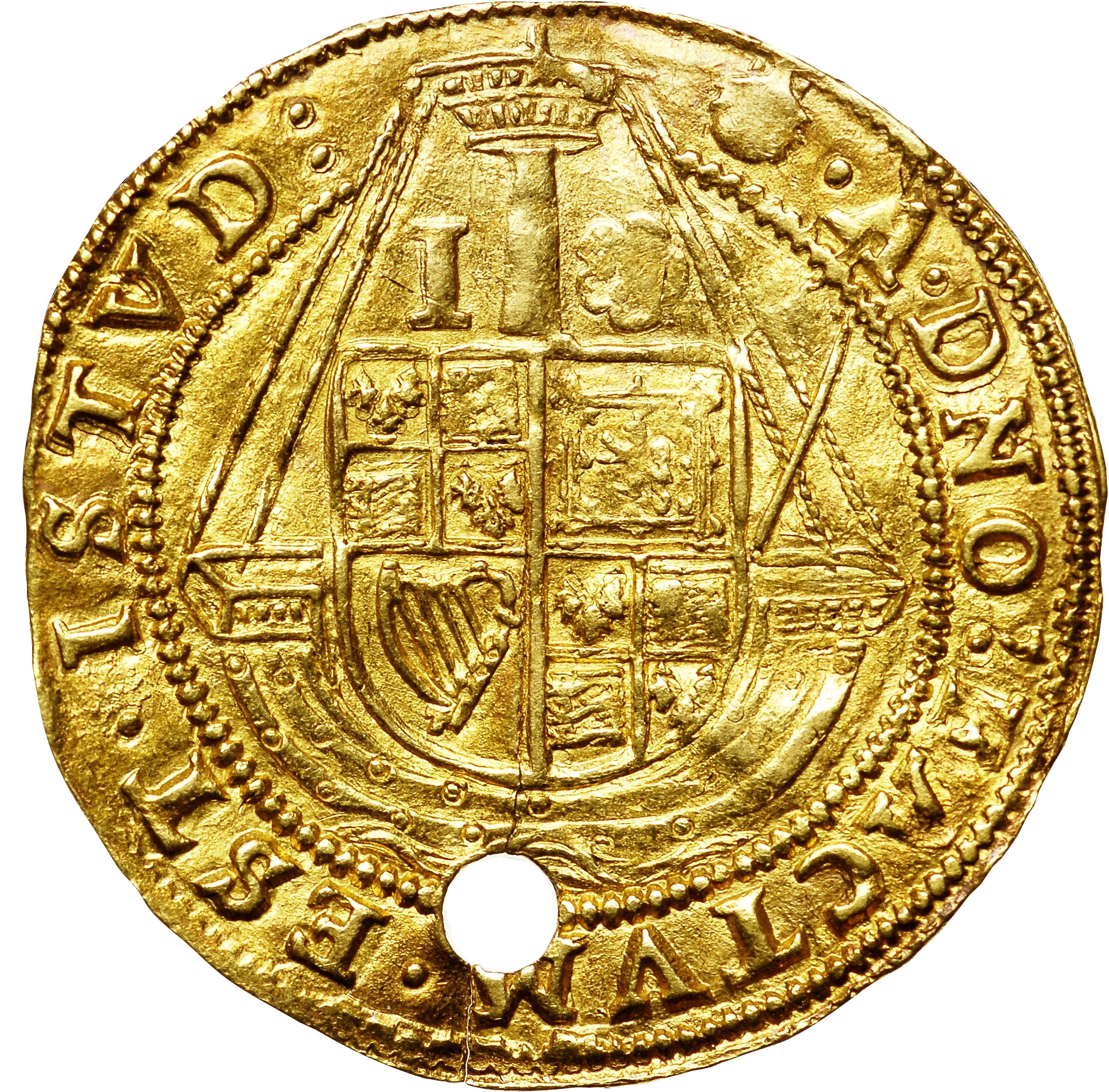 1 Angel - James I 2nd coinage