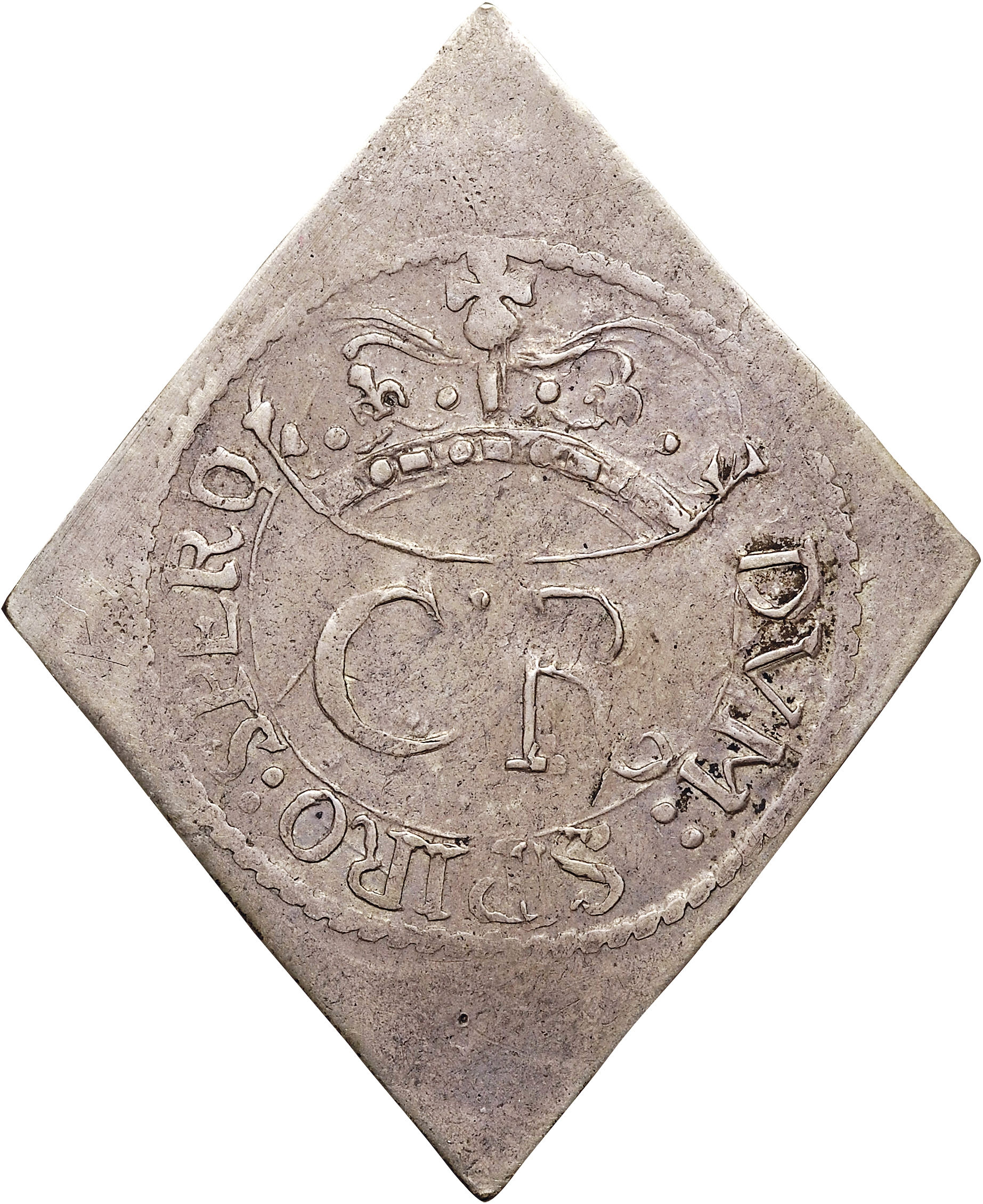 1 Shilling - Charles I Pontefract siege coinage obverse