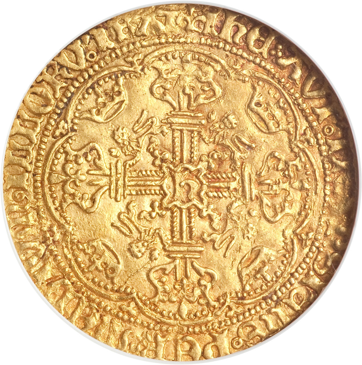 1 Noble - Henry VI London; Annulet issue