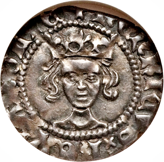 1 Penny - Henry VI 1st reign; Annulet issue, London obverse