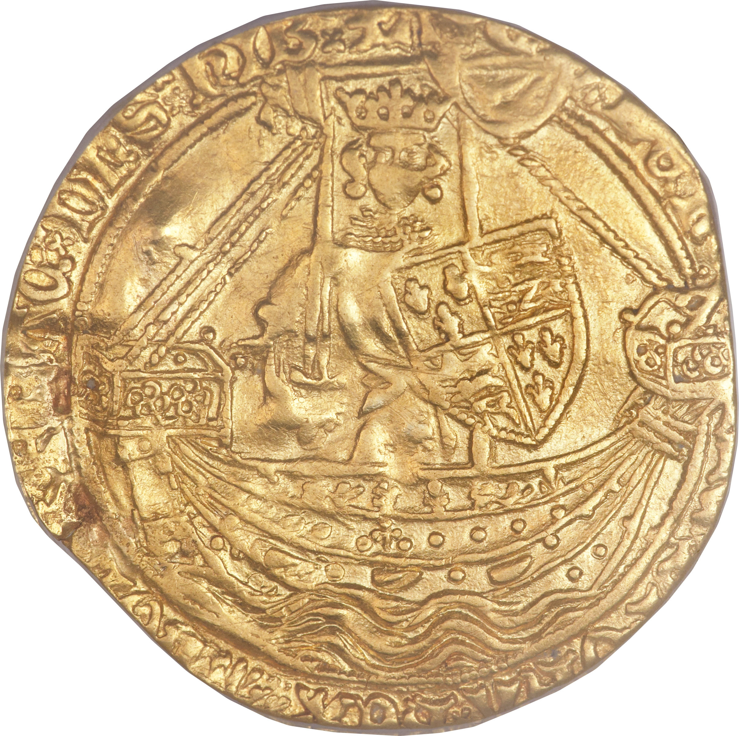 1 Noble - Henry IV Light coinage obverse