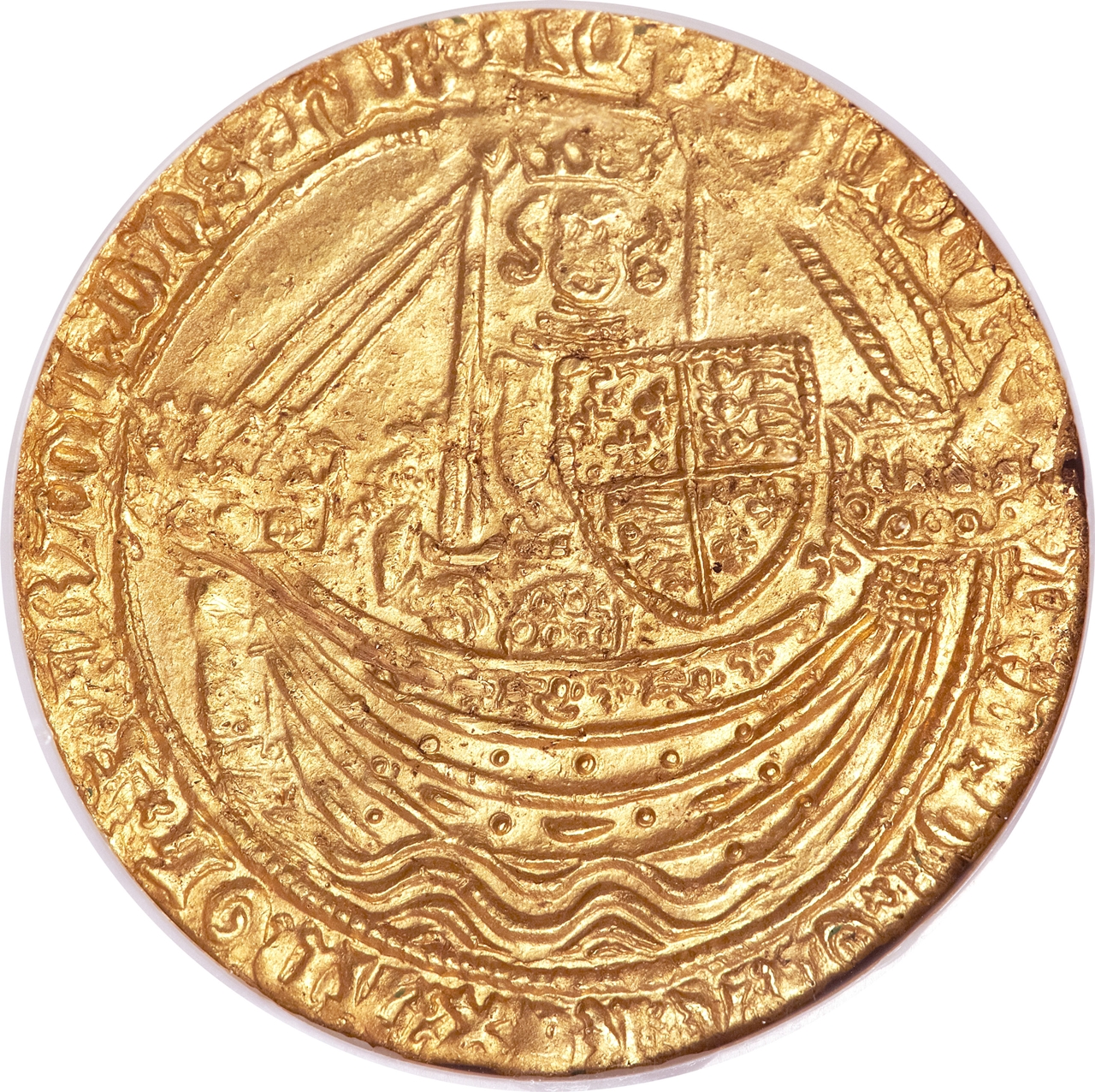 1 Noble - Richard II London; type IIIB obverse