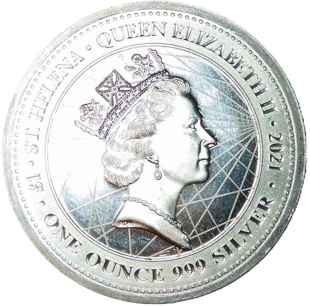 Saint Helena 1 Pound - Elizabeth II Britannia obverse