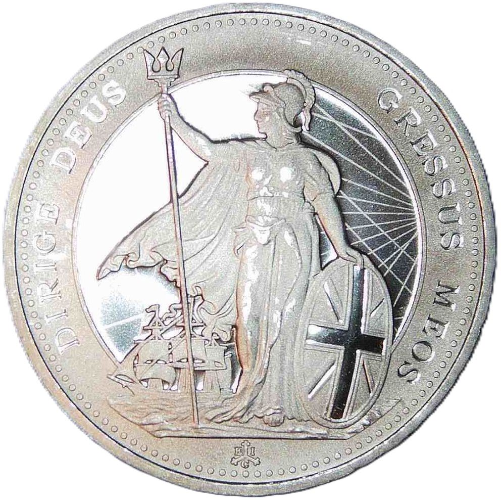 Saint Helena 1 Pound - Elizabeth II Britannia