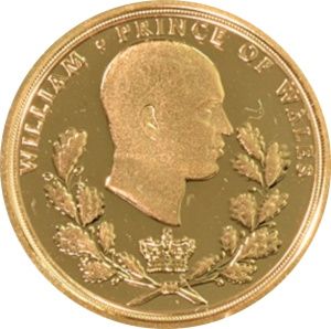 Gibraltar 1 Sovereign - Charles III House of Windsor - William