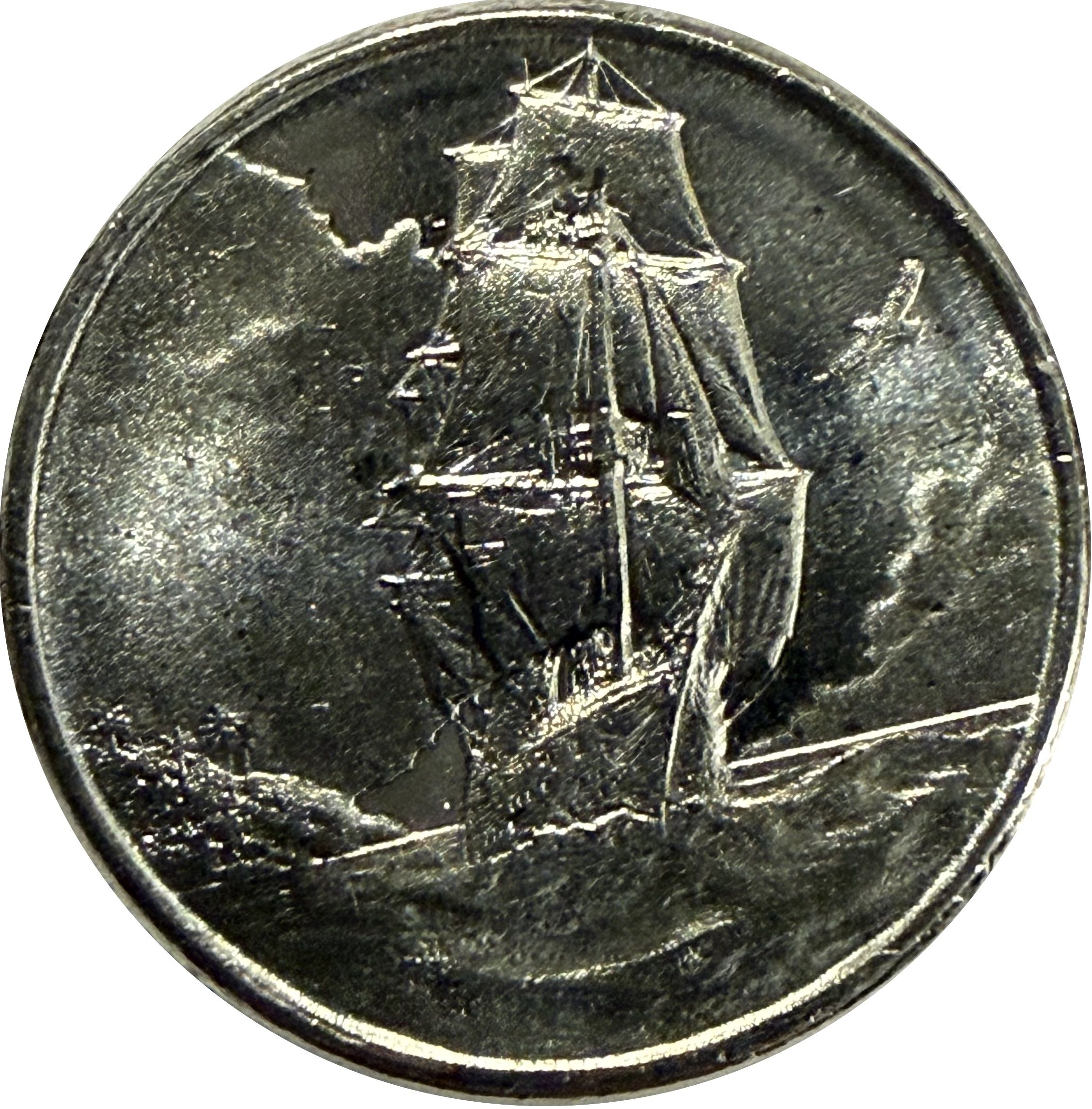 Ascension Island 10 Cents Afonso de Albuquerque