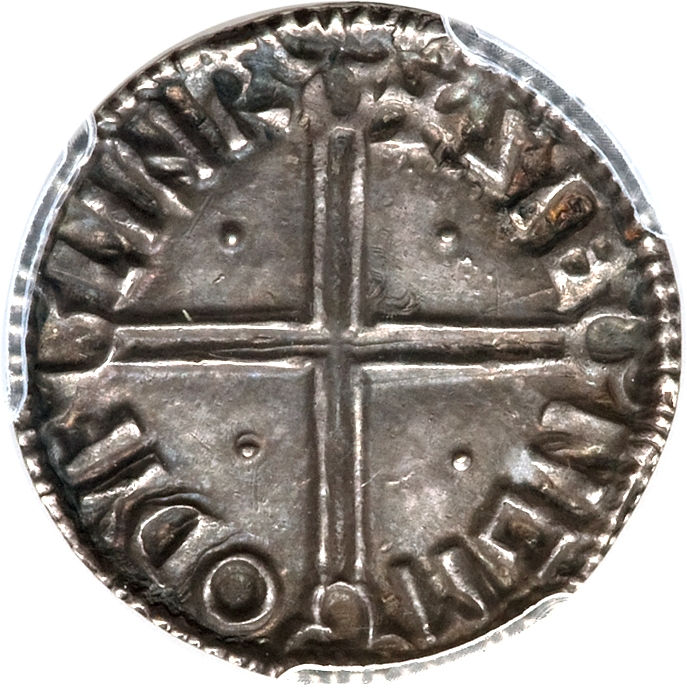 Hiberno-Norse Dublin 1 Penny - Sihtric Anlafsson Late long cross; STENG