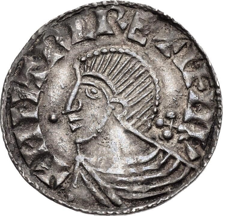 Hiberno-Norse Dublin 1 Penny - Sihtric Anlafsson Late long cross; cross obv obverse