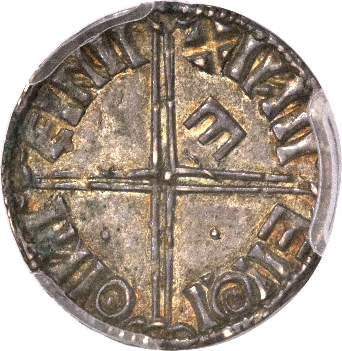Hiberno-Norse Dublin 1 Penny - Sihtric Anlafsson Late long cross; Ш