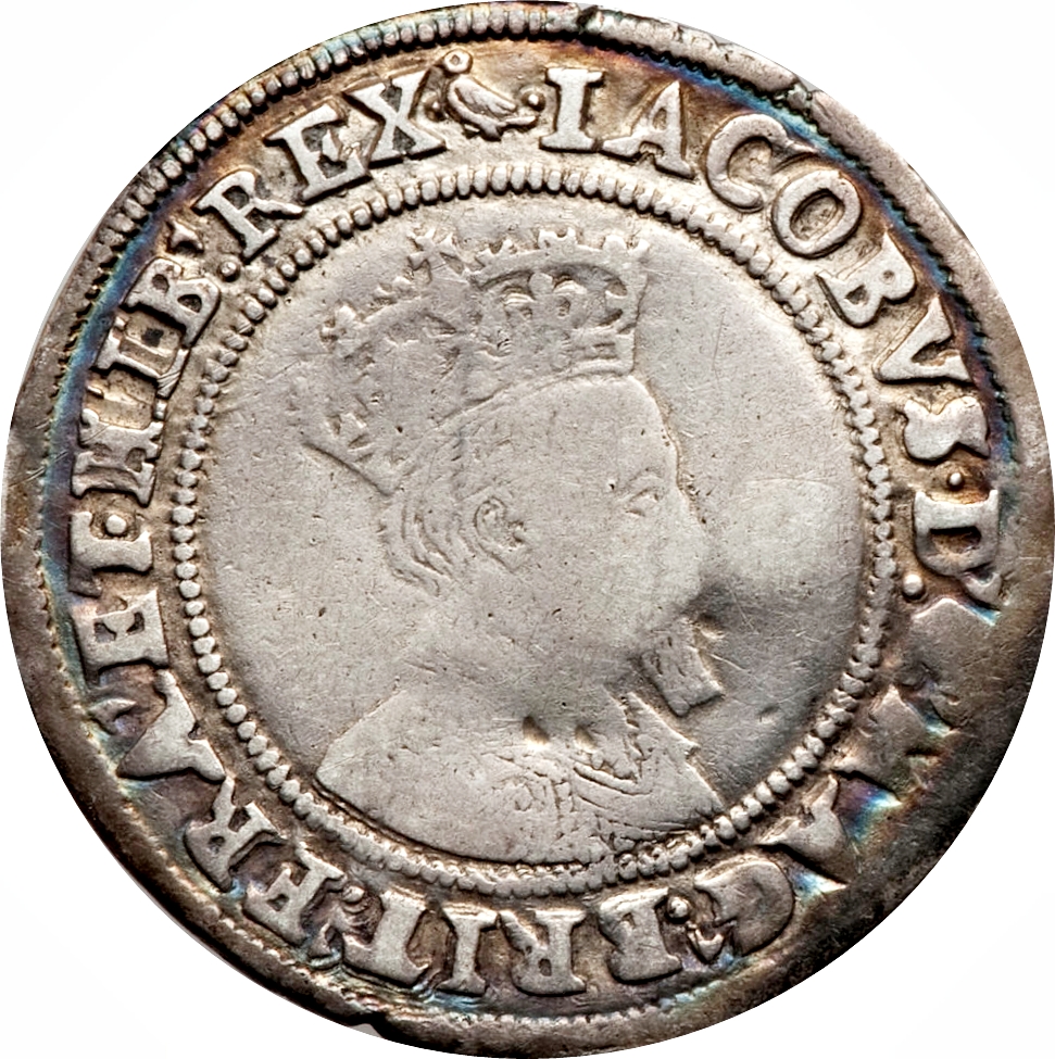 Ireland 1 Shilling - James I First coinage obverse