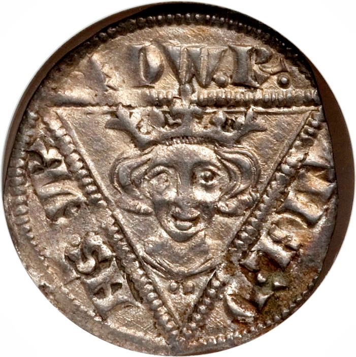 Ireland 1 Penny - Edward I Second coinage, Waterford Mint obverse