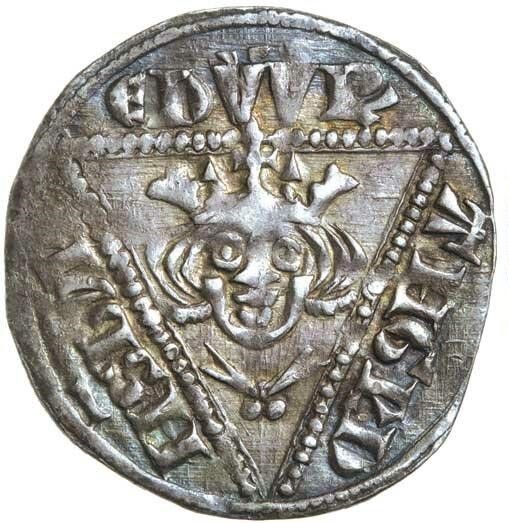 Ireland 1 Penny - Edward I Second coinage, Class I, Dublin obverse