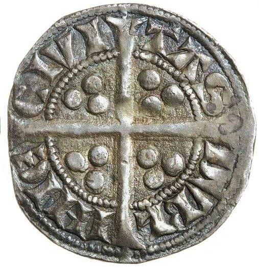 Ireland 1 Penny - Edward I Second coinage, Class I, Dublin