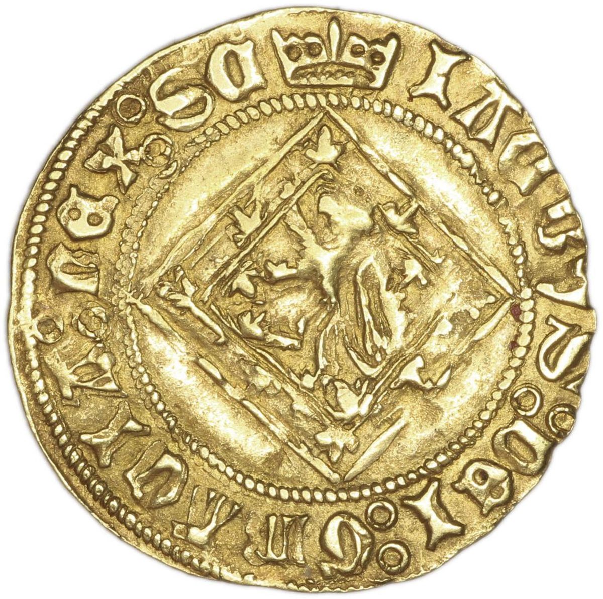 Scotland 1 Demy - James II 1st Coinage, Type IVa