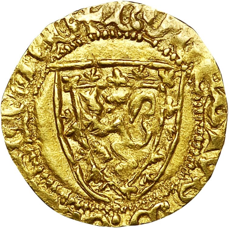 Scotland 1 Demy-Lion - Robert III Light coinage, Type Ia obverse