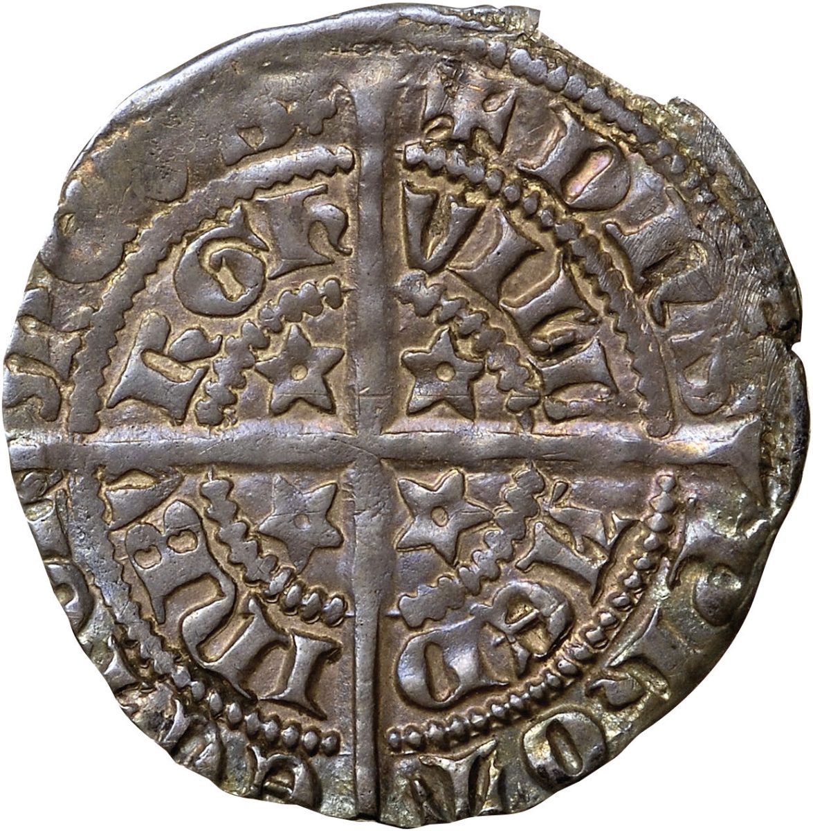 Scotland ½ Groat - David II 2nd Coinage, Class A