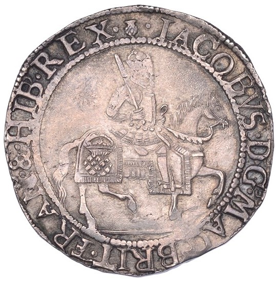 Scotland 30 Shillings - James VI 9th Coinage obverse