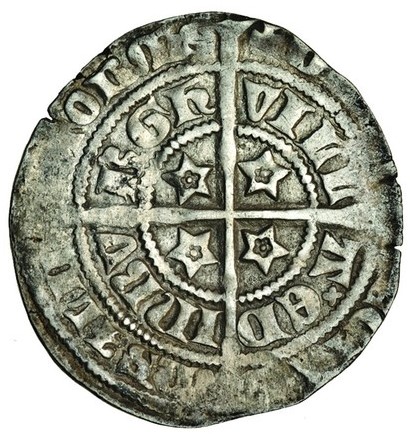 Scotland 1 Groat - David II 2nd Coinage, Class B