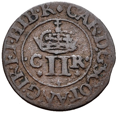 Scotland 1 Turner - Charles I Earl of Stirling Coinage obverse