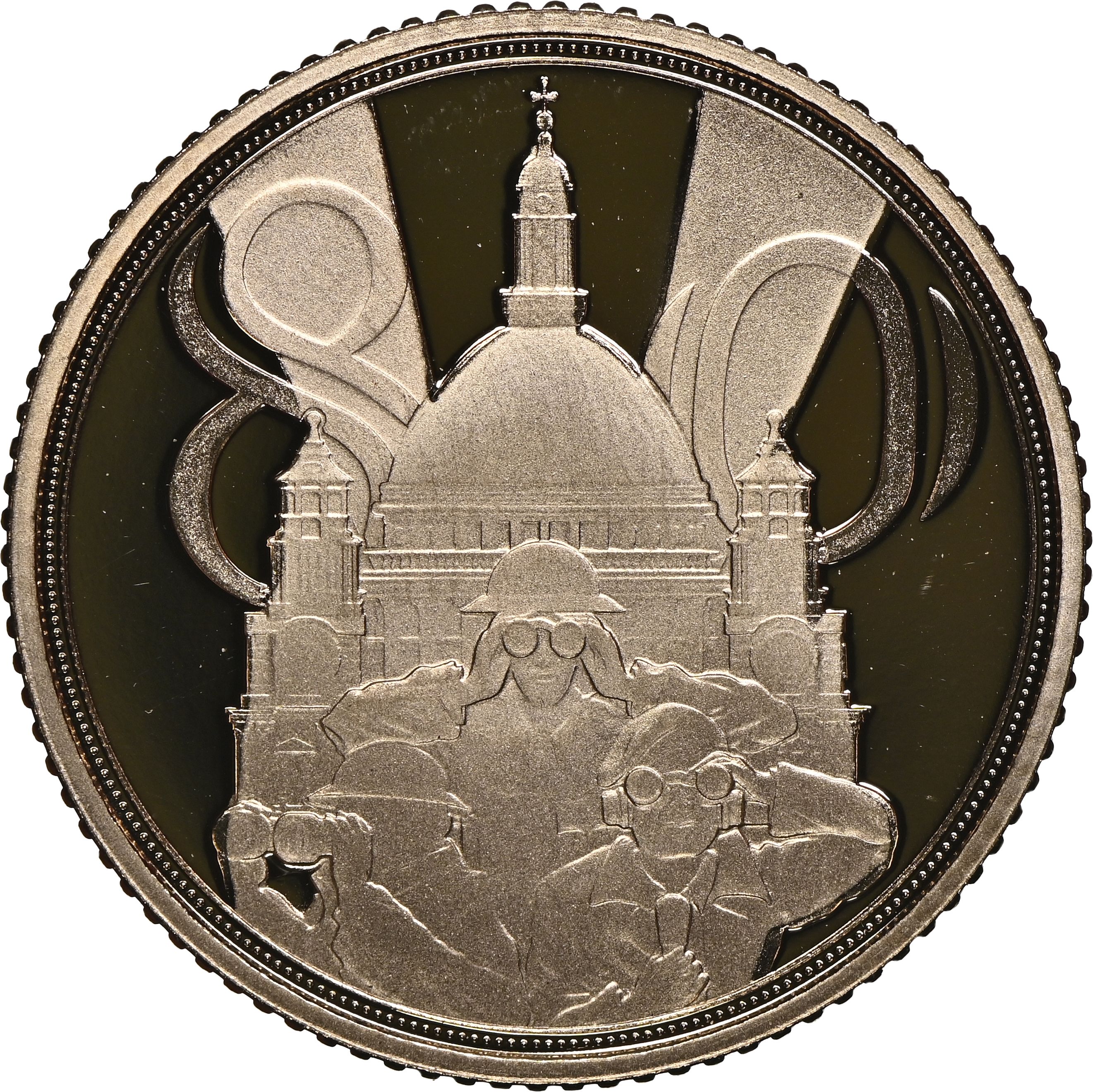Gibraltar ½ Sovereign - Elizabeth II RAF - Battle of Britain