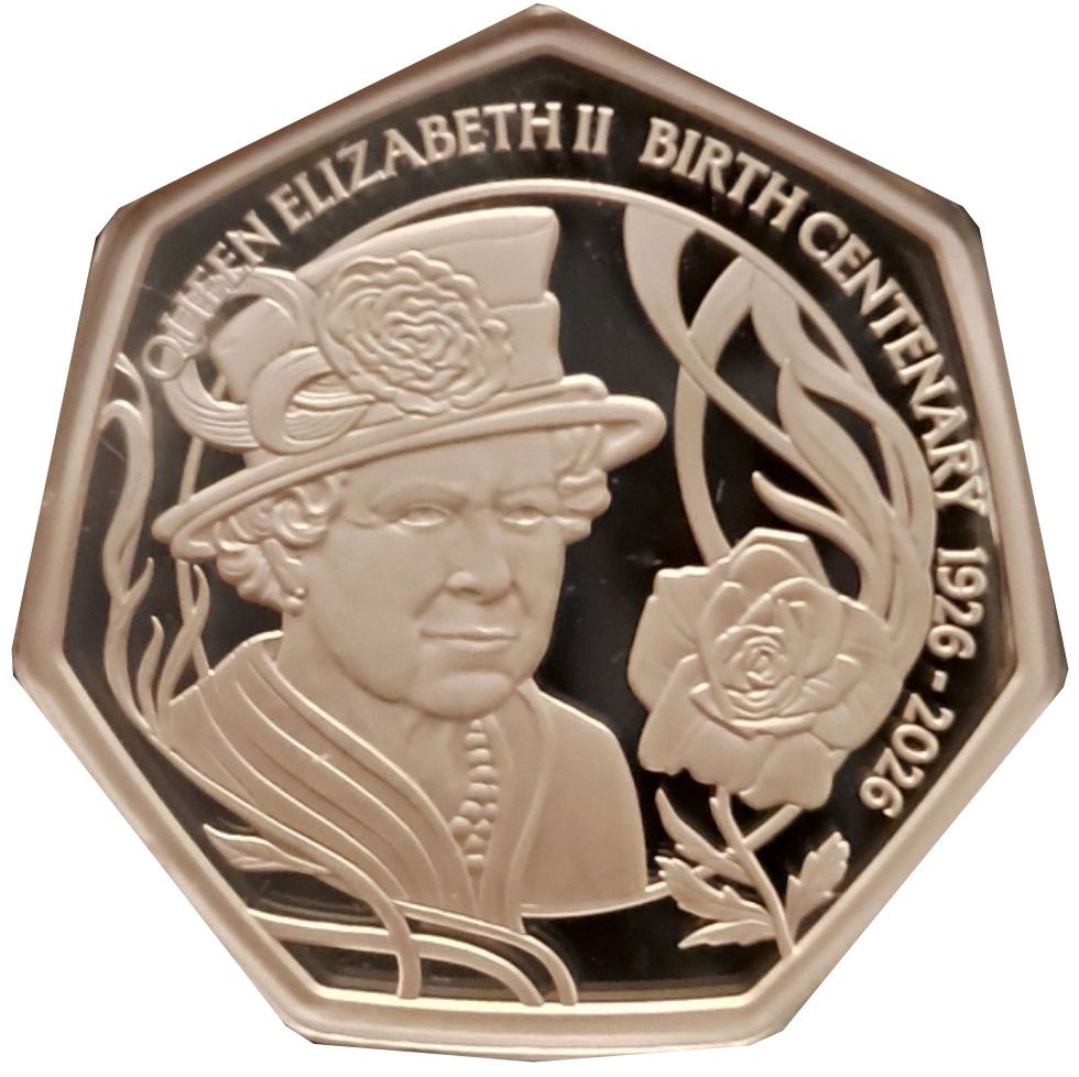 Ascension Island 50 Pence - Charles III The Jubilee Monarch