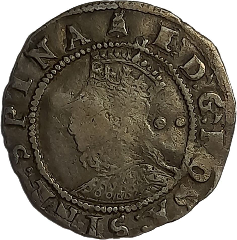 ½ Groat - Elizabeth I 6th issue obverse