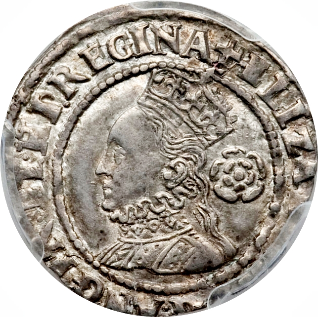 3 Pence - Elizabeth I 5th issue obverse