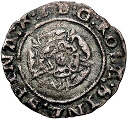 1 Penny - Edward VI 3rd period; York obverse