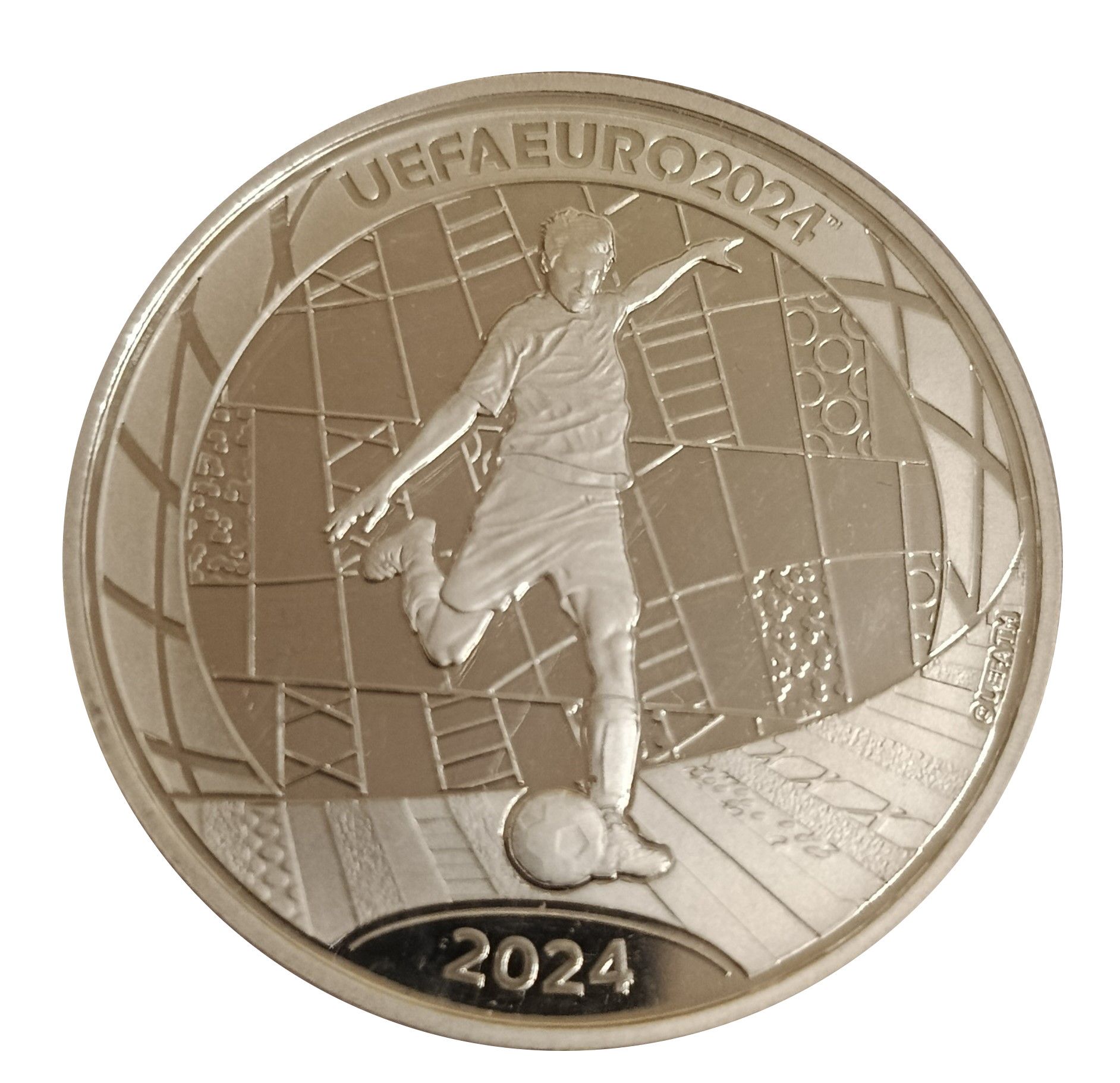 Gibraltar 5 Pounds UEFA Euro 2024 - Football Player
