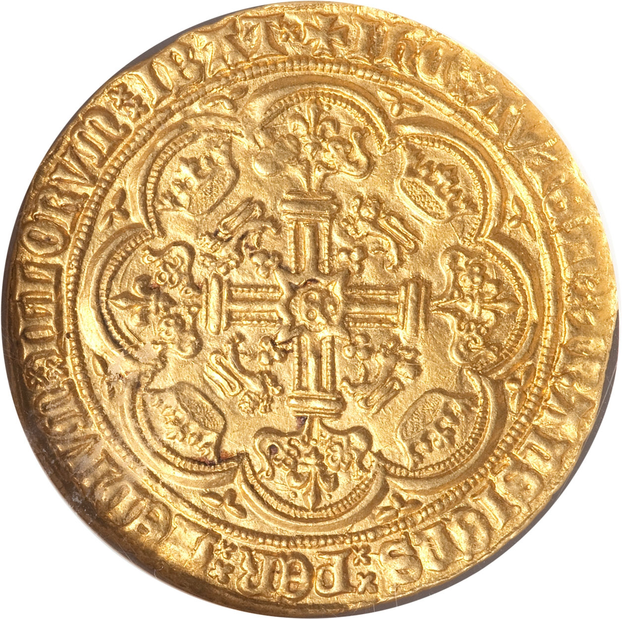 1 Noble - Edward III Post-Treaty period; Calais