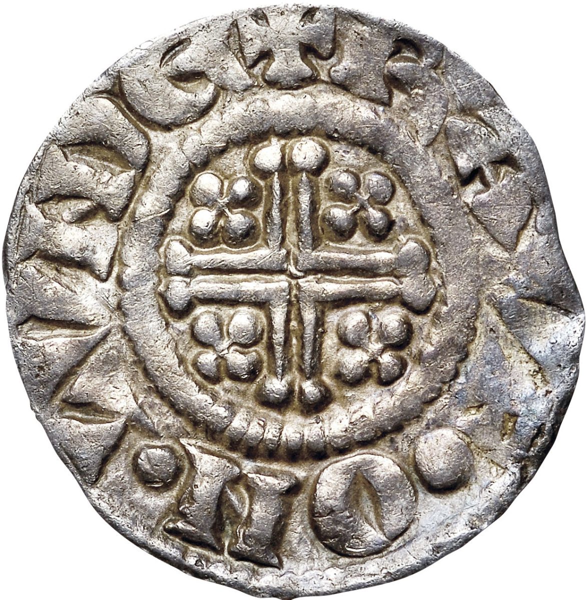1 Penny - John Short Cross type; class 5c reverse